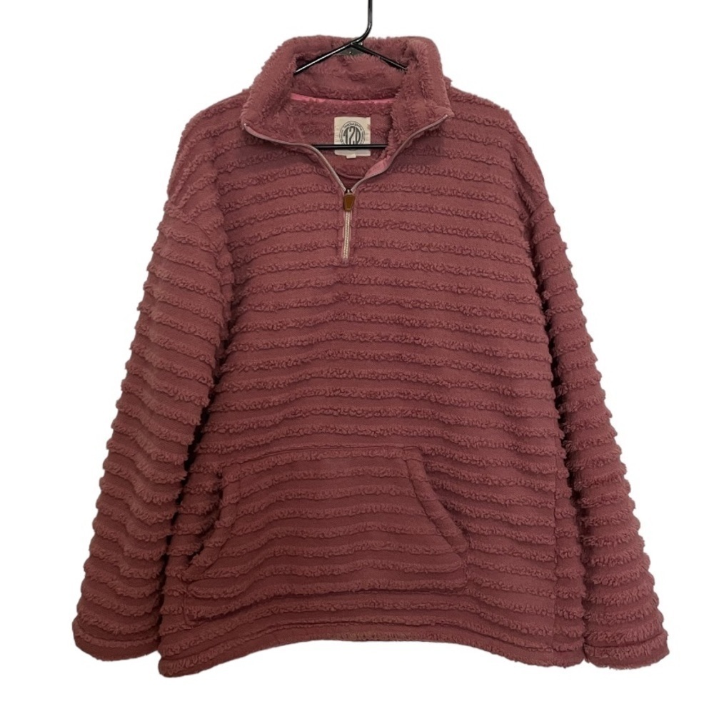 Tees2UrDoor Fuzzy Textured Pullover Size XL